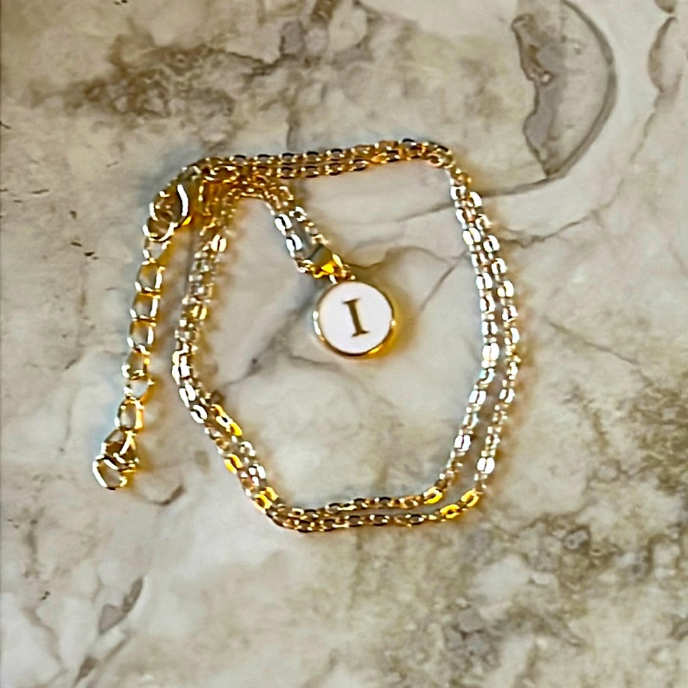 I Letter Necklace